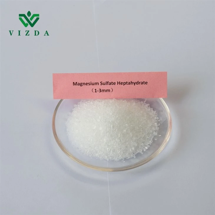 Sử dụng Magiê Sulfate Heptahydrate
